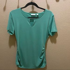 Mint Green New York & Company Blouse